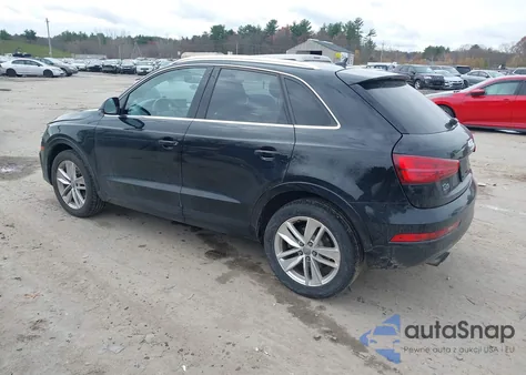 2016 Audi Q3 2.0T Premium Plus from USA, damaged, VIN WA1EFCFS9GR014056